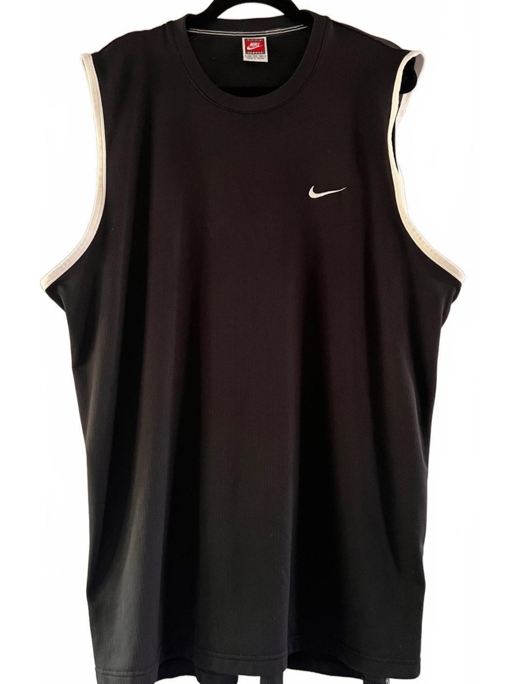 Vintage Nike Team Sports Black Sleeveless Athletic Shirt XXL